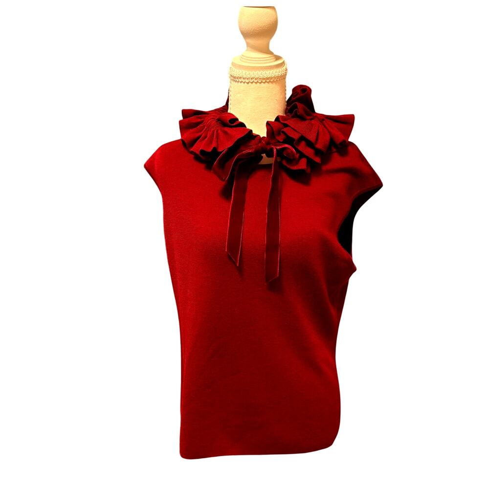 Vintage Escada sleeveless knit top